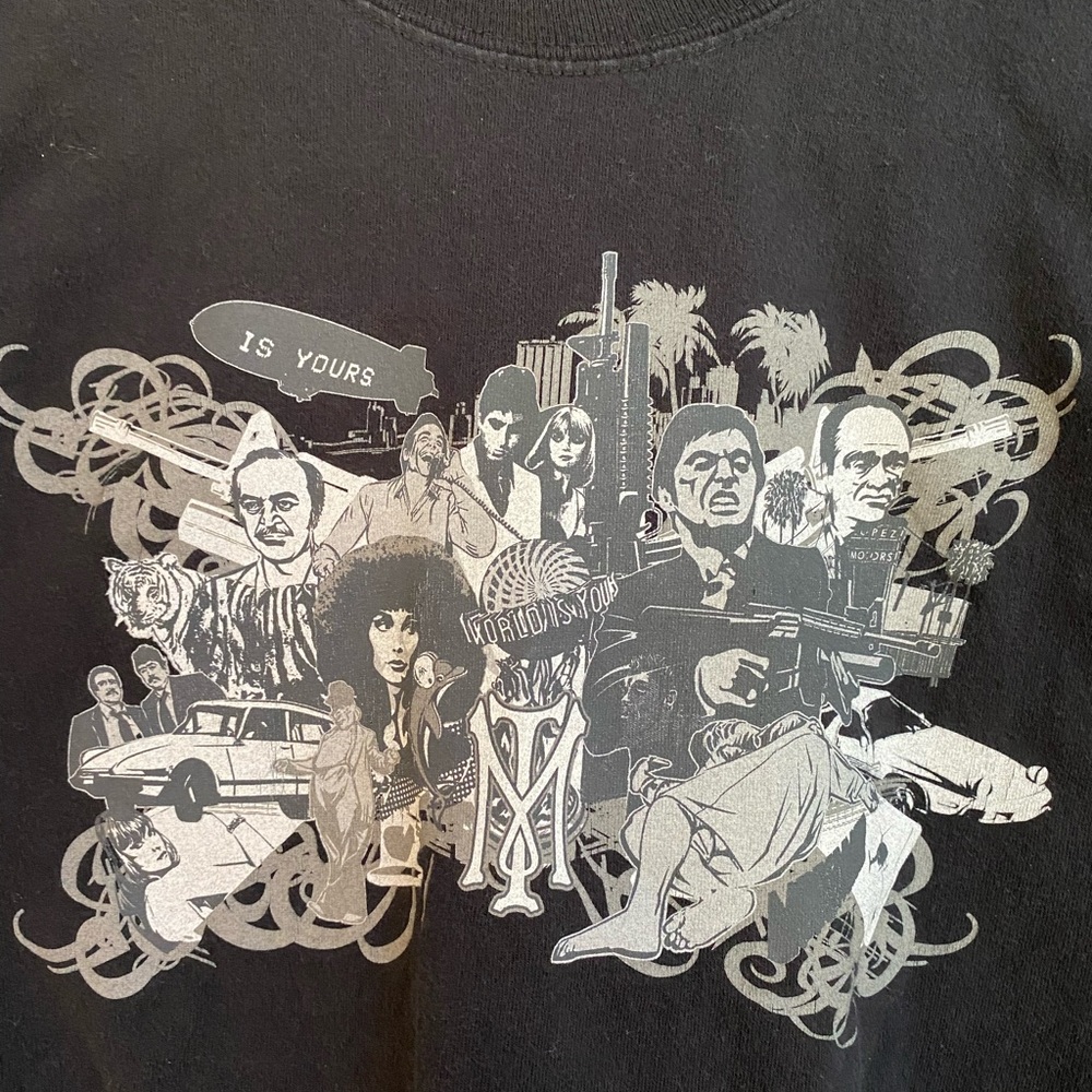 Upper Playground x Scarface the movie size Large